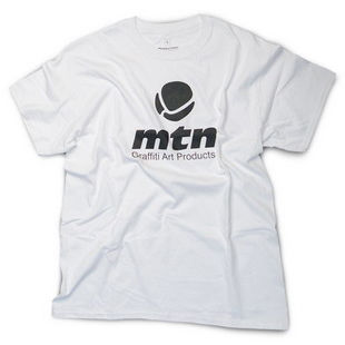 MTN Basic Logo T-Shirt white Take12 Graffiti Berlin